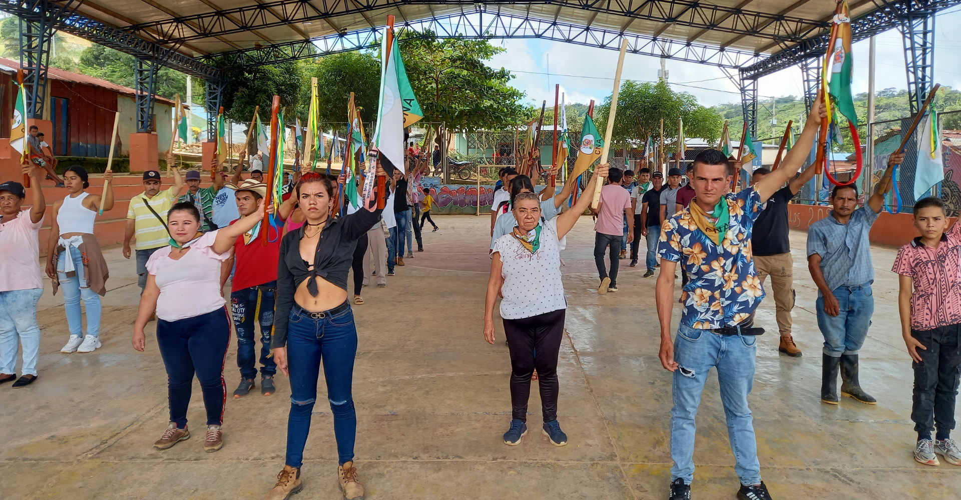 Guardia campesina en el TECAM de Micoahumado